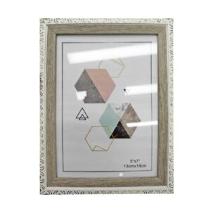 12-2038 Κορνίζα Πλαστική Τύπου Ξύλο 13x18cm Homie 322058