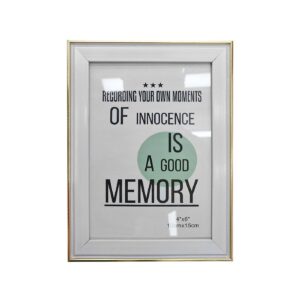 12-2040 Κορνίζα Πλαστική Τύπου Αλουμινίου 10x15cm Homie 322060