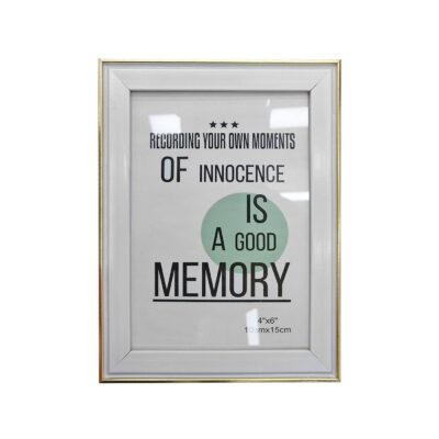 Κορνίζα Πλαστική Τύπου Αλουμινίου 10x15cm Homie 322060