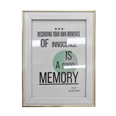 Κορνίζα Πλαστική Τύπου Αλουμινίου 13x18cm Homie 322061