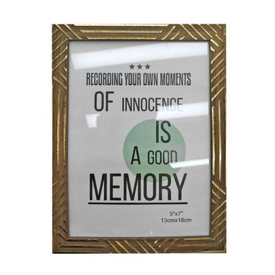 Κορνίζα Πλαστική Τύπου Ξύλο Σκούρο 13x18cm Homie 322064