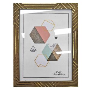 Κορνίζα Πλαστική Τύπου Ξύλο Σκούρο 15x20cm Homie 322065