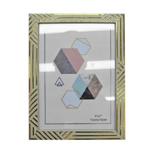 Κορνίζα Πλαστική Τύπου Ξύλο Ανοιχτό 13x18cm Homie 322067