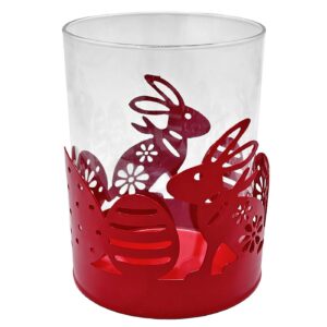 Κηροπήγιο με Μεταλλικά Σχέδια ø8x12cm Homie 322088