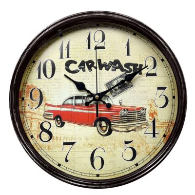 Ρολόι Αντίκα Αυτοκίνητο & Μηχανή ø30cm Homie 322096