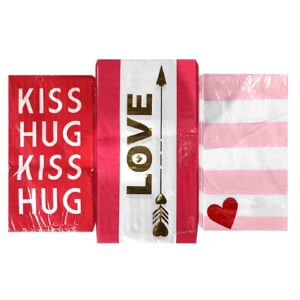 17-63 Χαρτοπετσέτες Βαλεντίνου πακ=32τεμ 40x33cm Homie 3783