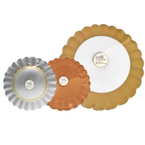 17-74 Βάση Τούρτας Χάρτινη Μεταλιζέ πακ=8τεμ ø32cm Homie 3794