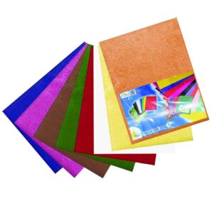 18-1953 Φύλλα Βελουτέ σετ=10 Χρώματα 25x35cm JustNote 381973