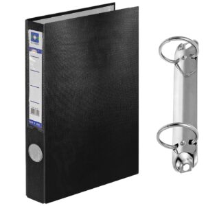 18-1958 Κλασέρ α4 με 2 Κρίκους Μαύρο Α4 JustNote 381978