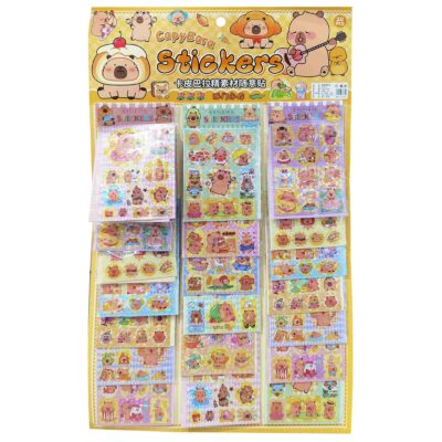 Αυτοκόλλητα Laser Capybara 16x10cm JustNote 381983