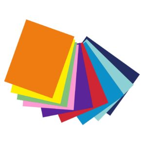 19-121 Χαρτόνια Κολάζ Χρώματα 50x70cm JustNote 39141