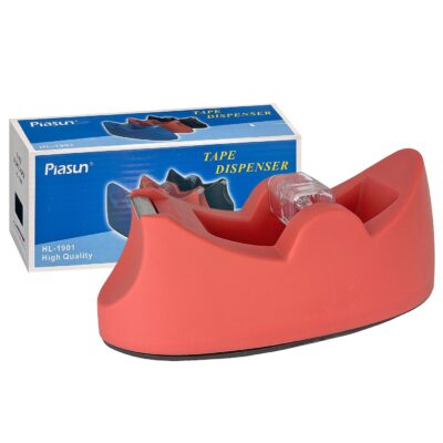 Βάση Κολλητικής Ταινίας Οβάλ Κόκκινη 19x7x8,5cm JustNote 39334