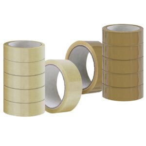 19-55 Ταινία Συσκευασίας 38mm Καφέ-Διάφανη 38mmx66m JustNote 3975