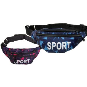 Τσαντάκι Μέσης Sport 3 zip 32x12x8cm 4teen4ty 401190