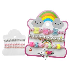 20-1284 Βραχιολάκια 3τεμ με Μονόκερο 4teen4ty 401304