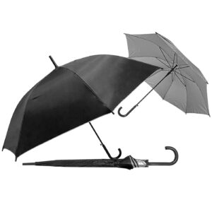 Ομπρέλα Μαύρη Μπαστούνι ø98cm 4teen4ty 401330