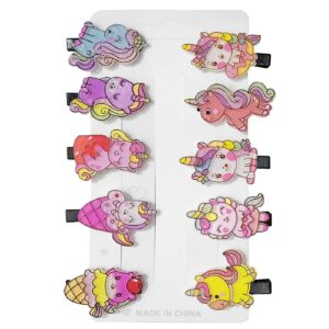 20-1341 Κλιπ Μαλλιών Μονόκερος 4cm 4teen4ty 401361