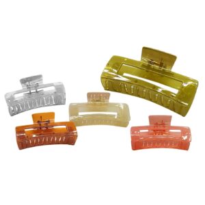 20-1343 Κλάμερ Ορθογώνιο Μεγάλο 10cm 4teen4ty 401363