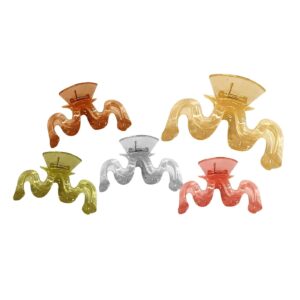 20-1346 Κλάμερ Κατσαρό Γυαλιστερό 9cm 4teen4ty 401366