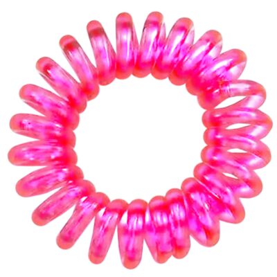 Λαστιχάκι Μαλλιών Σπιράλ Ιριδίζον Χρωματιστό ø5,5cm 4teen4ty 401377