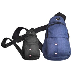 Τσαντάκι Ώμου Χιαστί 3 zip 30x16x10cm 4teen4ty 401406