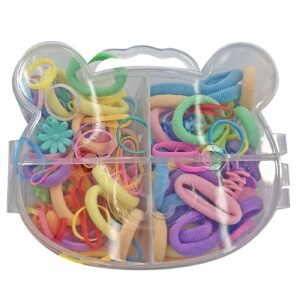 20-1396 Λαστιχάκια Μαλλιών σετ σε Κουτί Γατούλα 10x9cm 4teen4ty 401416