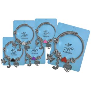 20-1431 Βραχιόλι Ασημί με Αξεσουάρ Καρδιά 4teen4ty 401451