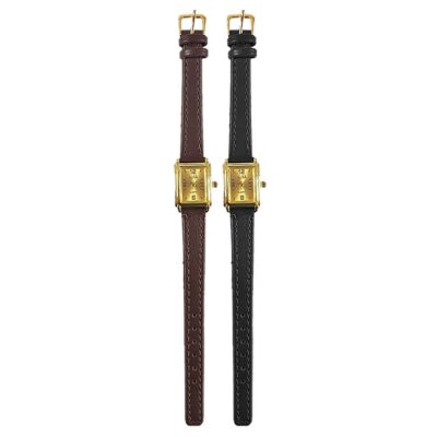 Ρολόι Χειρός Ορθογώνιο Χρυσό 19x21mm 4teen4ty 401006