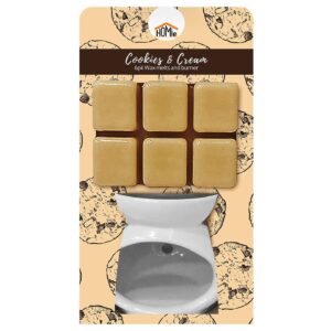 Βάση με Αρωματικό wax Melt Cookies & Cream 6 Κύβοι  Homie 423058