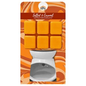 Βάση με Αρωματικό wax Melt Salted Caramel 6 Κύβοι  Homie 423059