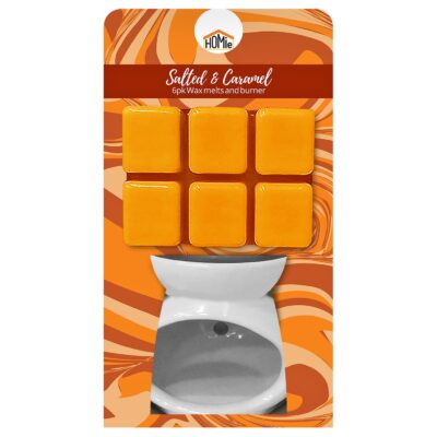 Βάση με Αρωματικό wax Melt Salted Caramel 6 Κύβοι  Homie 423059