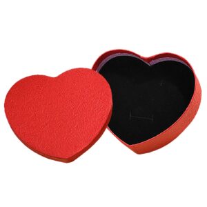 22-3078 Κουτί Συσκευασίας Καρδιά Κόκκινη με Σφουγγαράκι Μέσα κ Καπάκι 11,5x10x4,2cm Homie 423098