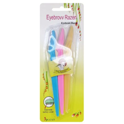 Ξυραφάκια Φρυδιών σετ=3 τεμ 14,5cm 4teen4ty 431131