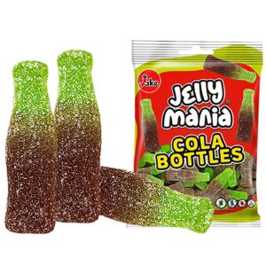 24-147 Ζελίνια Jake Cola Bottles Σακ=100g Jake SA 8803136