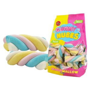 Marshmallows Καραμέλες Gummy Nubes Twist Σακ=500g Jake SA 9470005