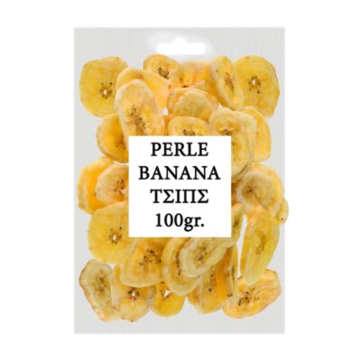 Μπανάνα Chips Σακ=100g  Perle