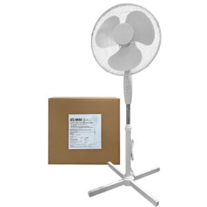 Ανεμιστήρας Ορθοστάτης 16" Συναρμολογούμενος ø40cm, H:130cm Homie 4931