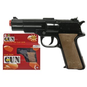 3-1786 Πιστόλι Μεταλλικό 8σφαιρα 17x12cm Carnavalista 231806