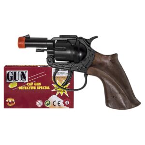 3-1791 Περίστροφο Μεταλλικό 8σφαιρο 16x8cm Carnavalista 231811