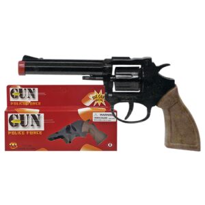 3-215 Όπλο Μεταλλικό 8σφαιρο 21x8cm Carnavalista 23235