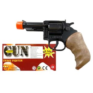 3-216 Περίστροφο Μεταλλικό 8σφαιρο 16x8cm Carnavalista 23236