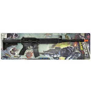 3-2407 Όπλο Σπινθηροβόλο Μαύρο 68x20cm Carnavalista 232427