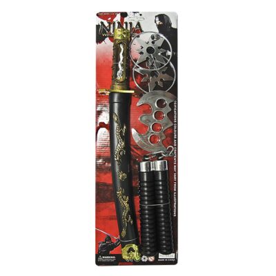 Σετ Νίντζα 5τεμ 50x15cm Carnavalista 23733