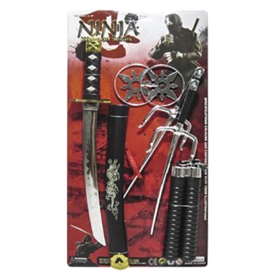 Νίντζα σετ=7τεμ 50x26cm Carnavalista 23743