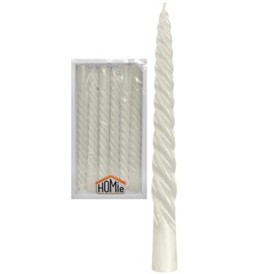 Κερί Κηροπηγίου Σπιράλ Υ:20cm ø22mm Homie 5731