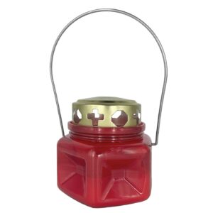 37-465 Φαναράκι με Κερί για το Άγιο φως 9x8,5cm Homie 57485