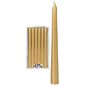 Κερί Κηροπηγίου Βενετσιάνικο Χρυσό 20x2,2cm Homie 57489