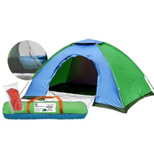 42-1304 Σκηνή 4 Ατόμων Δίπορτη 2,5x2x1,5m SummerTiempo 621324