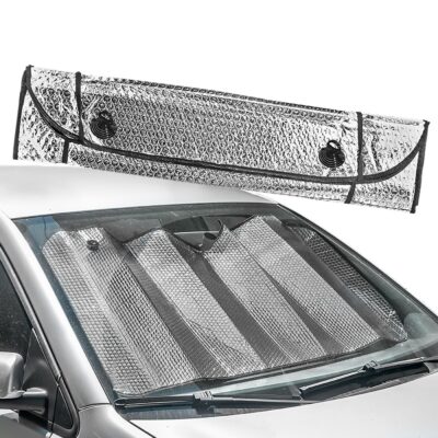 Ηλιοπροστασία Αυτοκινήτου Aluminium 130x60cm SummerTiempo 621523