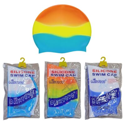 Σκούφος Μπάνιου Σιλικόνης Πολύχρωμο  SummerTiempo 621853